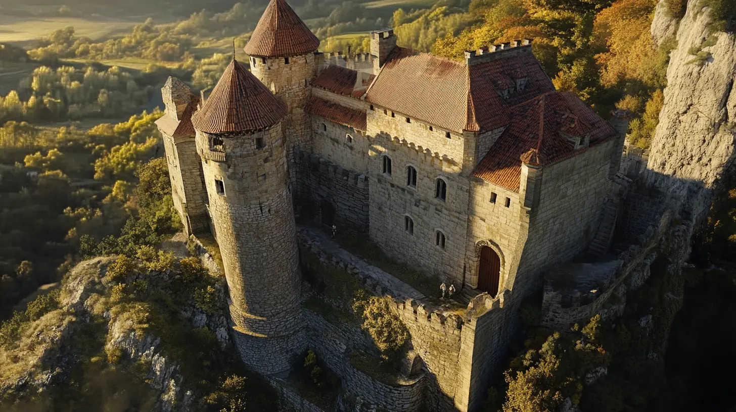 Historische Burg mit Schutzpotenzial