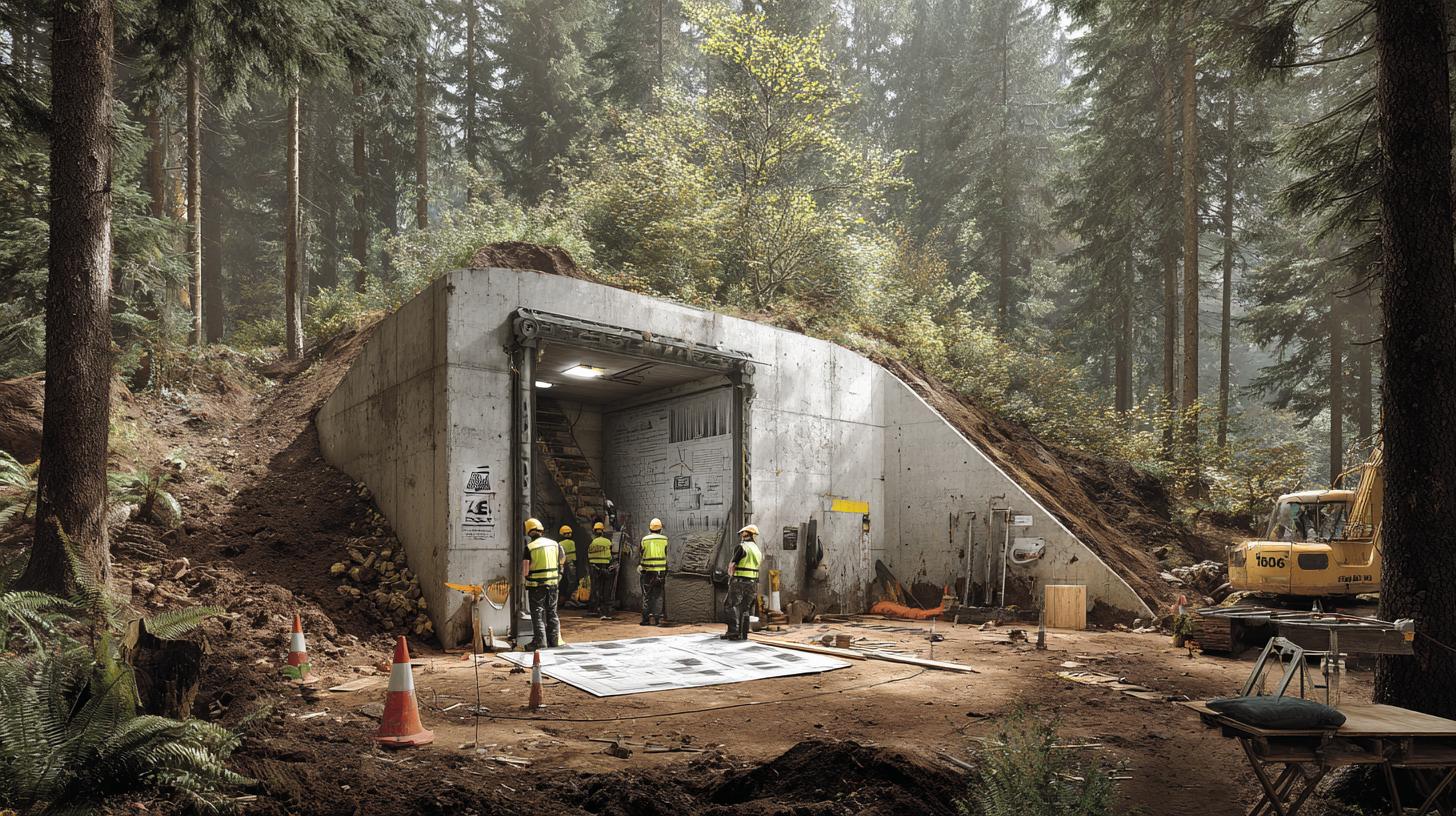 Bunker bauen in Deutschland: Schritt-für-Schritt zum sicheren Schutzraum
